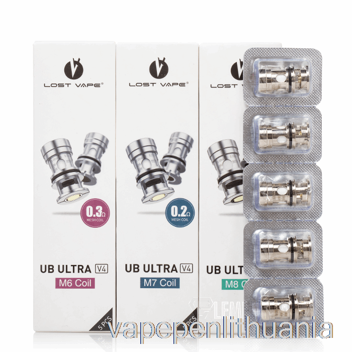 Pamestas Vape Ultra Boost Pakaitinis Ritės 1.0ohm Mtl Ritės (v1) Vape Skystis